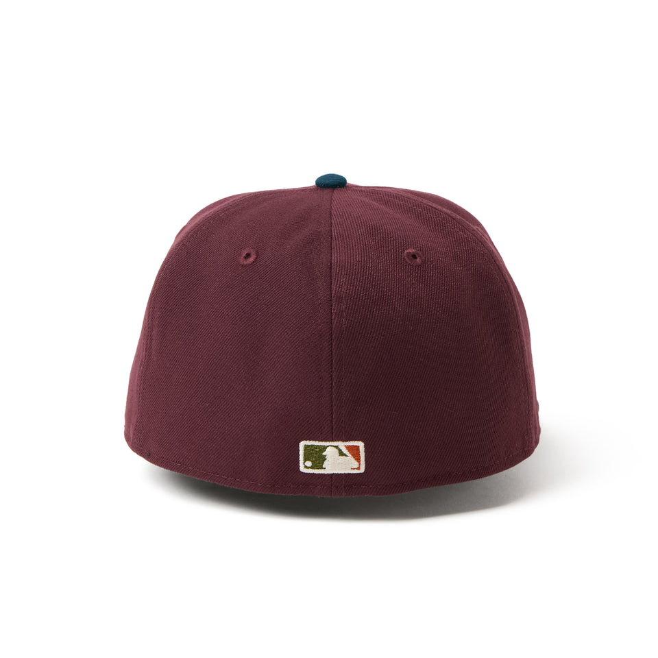 59FIFTY MLB Deep Autumn トロント・ブルージェイズ マルーン/バーントウッド/キャデットブルー | NEW ERA ニューエラ公式オンラインストア