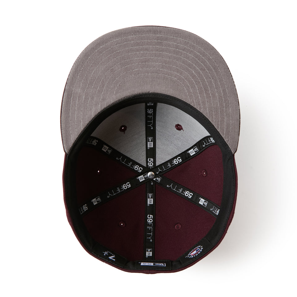 59FIFTY MLB Deep Autumn トロント・ブルージェイズ マルーン/バーントウッド/キャデットブルー | NEW ERA ニューエラ公式オンラインストア