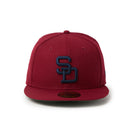 59FIFTY Cooperstown ウール サンディエゴ・パドレス カーディナル | NEW ERA ニューエラ公式オンラインストア
