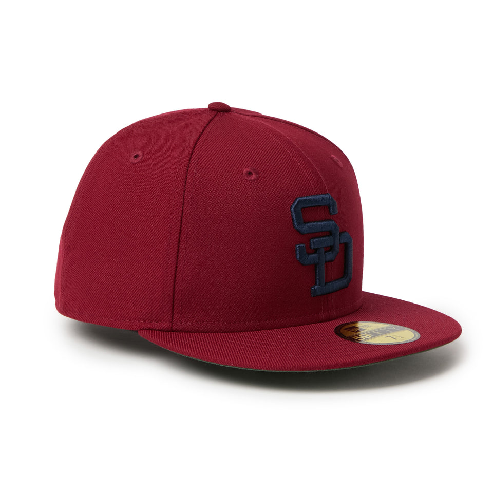 59FIFTY Cooperstown ウール サンディエゴ・パドレス カーディナル | NEW ERA ニューエラ公式オンラインストア