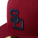 59FIFTY Cooperstown ウール サンディエゴ・パドレス カーディナル | NEW ERA ニューエラ公式オンラインストア