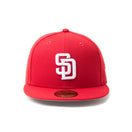 59FIFTY MLB Scarlet サンディエゴ・パドレス スカーレット | NEW ERA ニューエラ公式オンラインストア