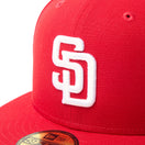59FIFTY MLB Scarlet サンディエゴ・パドレス スカーレット | NEW ERA ニューエラ公式オンラインストア
