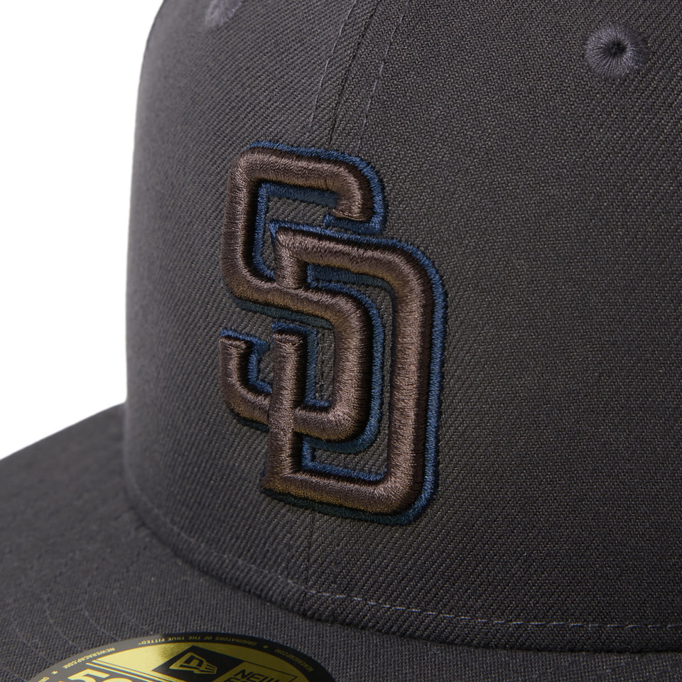 59FIFTY MLB Deep Autumn サンディエゴ・パドレス アンスラサイト | NEW ERA ニューエラ公式オンラインストア