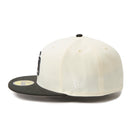 59FIFTY MLB 2-Tone サンディエゴ・パドレス クロームホワイト/ブラック | NEW ERA ニューエラ公式オンラインストア