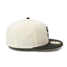 59FIFTY MLB 2-Tone サンディエゴ・パドレス クロームホワイト/ブラック | NEW ERA ニューエラ公式オンラインストア