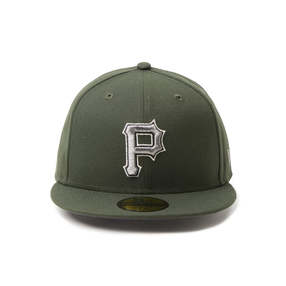 59FIFTY MLB Metallic Pewter ピッツバーグ・パイレーツ ダークシーウィード | NEW ERA ニューエラ公式オンラインストア