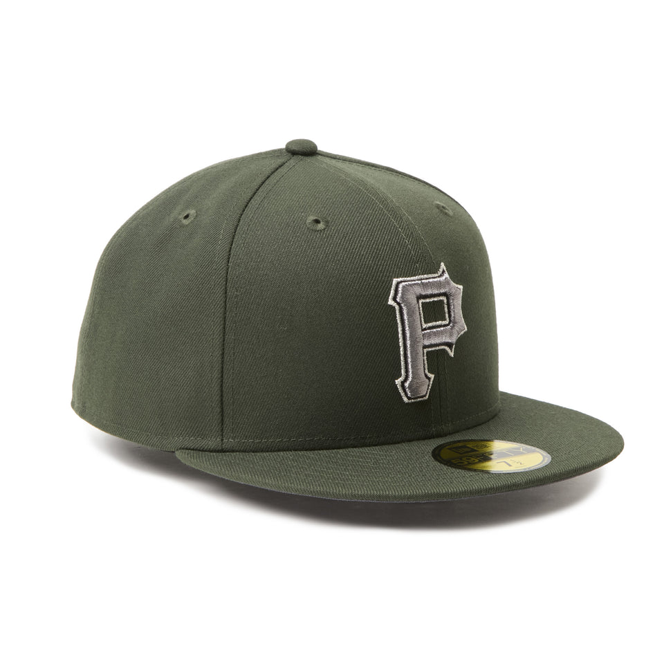 59FIFTY MLB Metallic Pewter ピッツバーグ・パイレーツ ダークシーウィード | NEW ERA ニューエラ公式オンラインストア