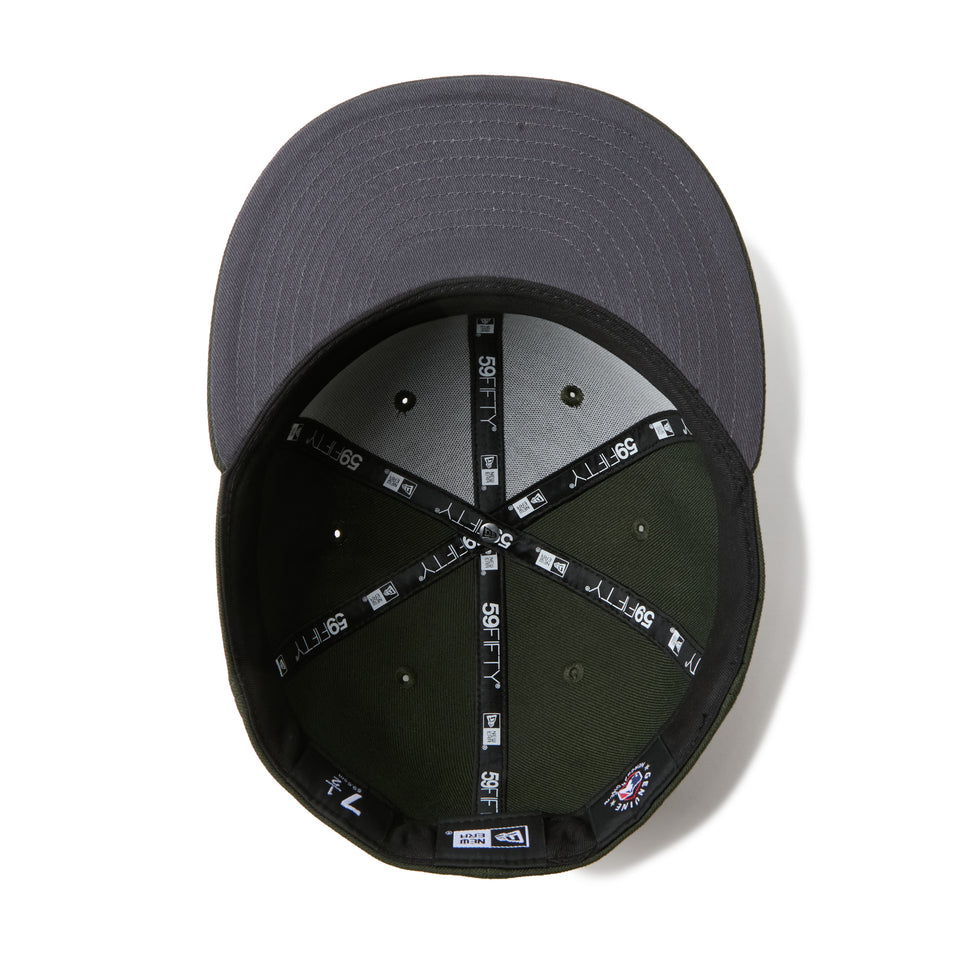59FIFTY MLB Metallic Pewter ピッツバーグ・パイレーツ ダークシーウィード | NEW ERA ニューエラ公式オンラインストア