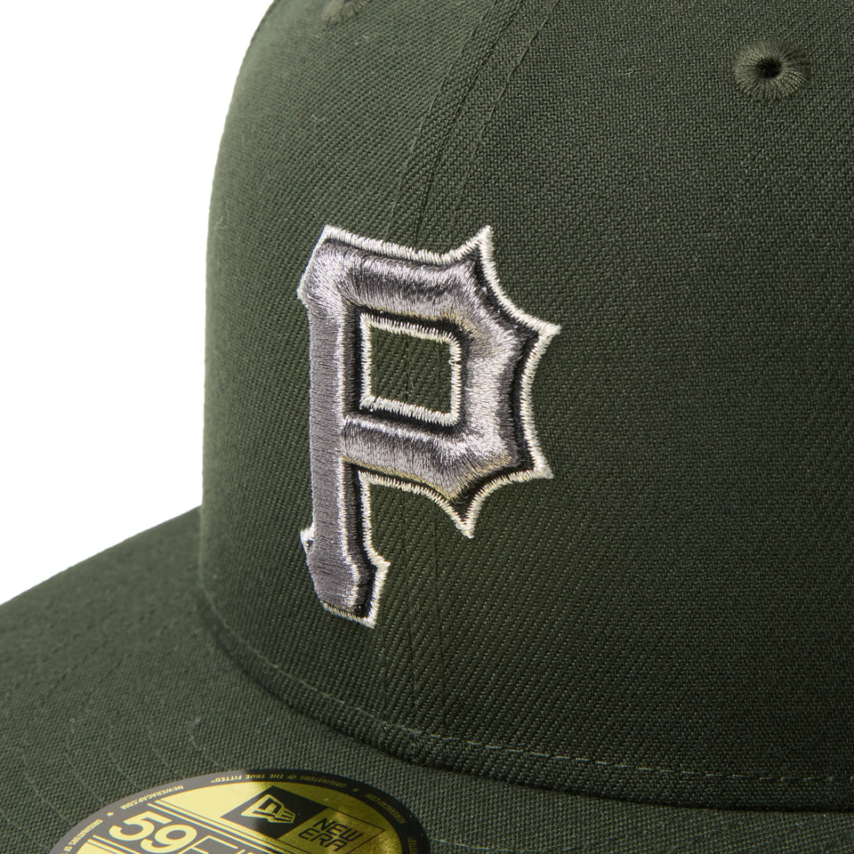 59FIFTY MLB Metallic Pewter ピッツバーグ・パイレーツ ダークシーウィード | NEW ERA ニューエラ公式オンラインストア
