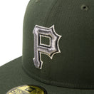 59FIFTY MLB Metallic Pewter ピッツバーグ・パイレーツ ダークシーウィード | NEW ERA ニューエラ公式オンラインストア