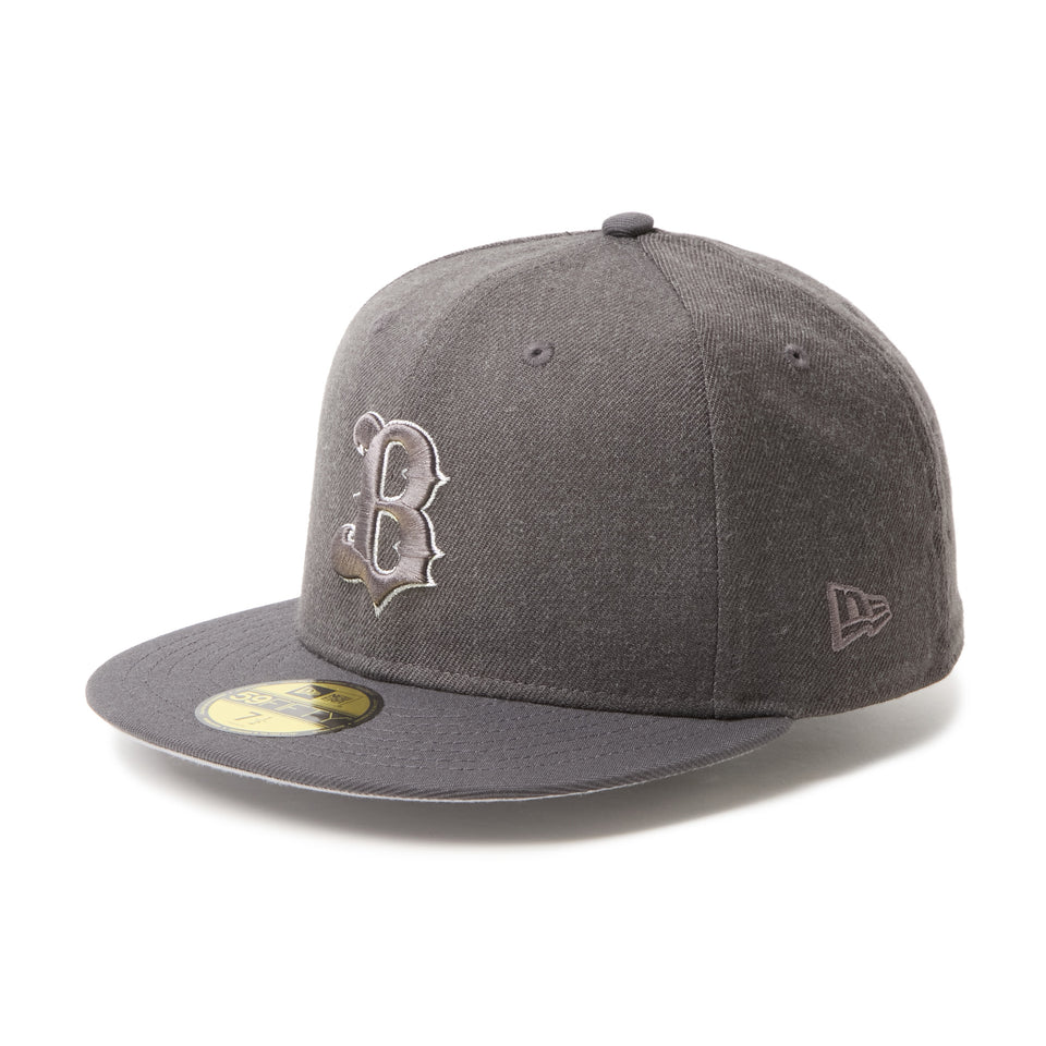 59FIFTY NPB Dark Shadow オリックス・バファローズ ヘザーグラファイト/グラファイト | NEW ERA ニューエラ公式オンラインストア