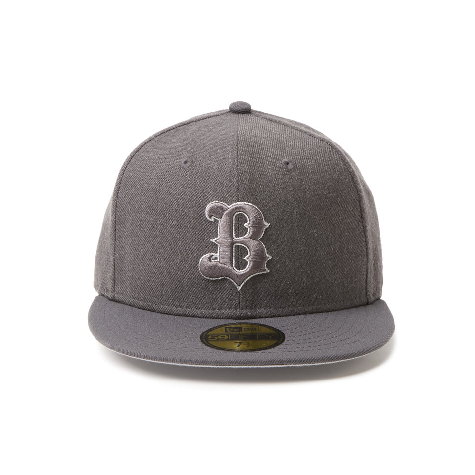 59FIFTY NPB Dark Shadow オリックス・バファローズ ヘザーグラファイト/グラファイト | NEW ERA ニューエラ公式オンラインストア