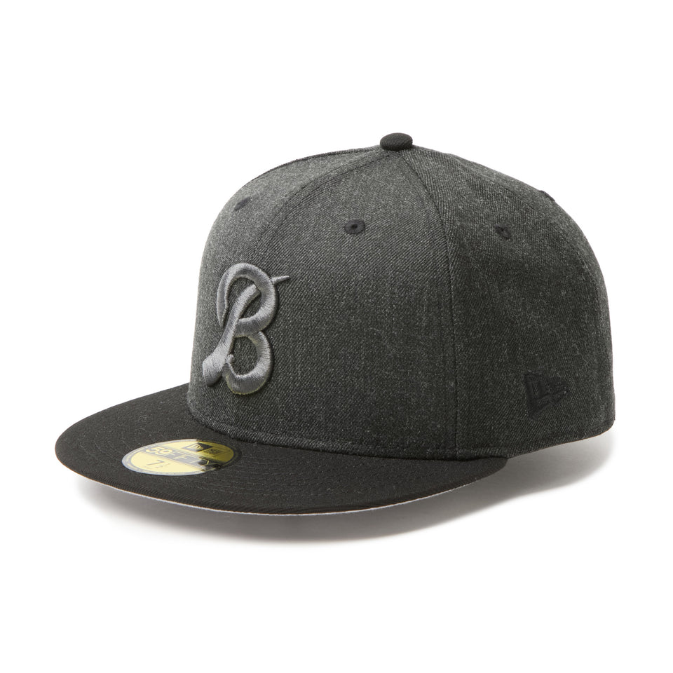 59FIFTY NPB Dark Shadow オリックス・バファローズ ヘザーブラック/ブラック | NEW ERA ニューエラ公式オンラインストア