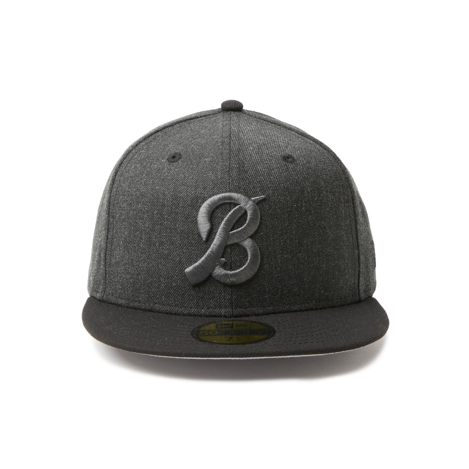 59FIFTY NPB Dark Shadow オリックス・バファローズ ヘザーブラック/ブラック | NEW ERA ニューエラ公式オンラインストア