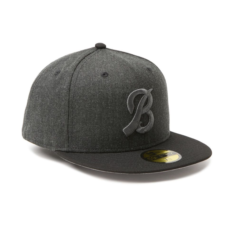 59FIFTY NPB Dark Shadow オリックス・バファローズ ヘザーブラック/ブラック | NEW ERA ニューエラ公式オンラインストア