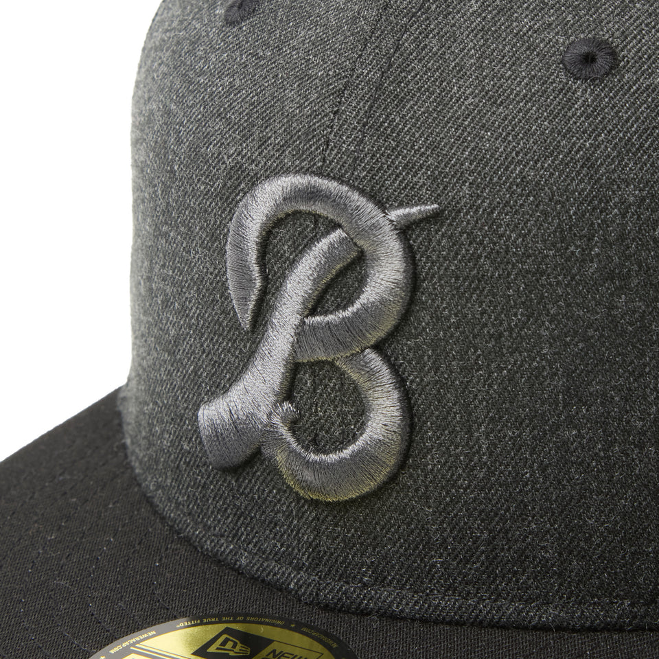 59FIFTY NPB Dark Shadow オリックス・バファローズ ヘザーブラック/ブラック | NEW ERA ニューエラ公式オンラインストア