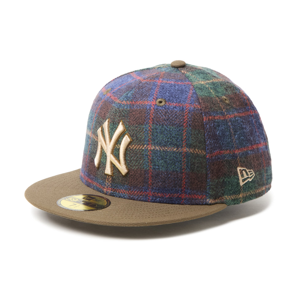 59FIFTY MLB Plaid ニューヨーク・ヤンキース グリーン/モス | NEW ERA ニューエラ公式オンラインストア