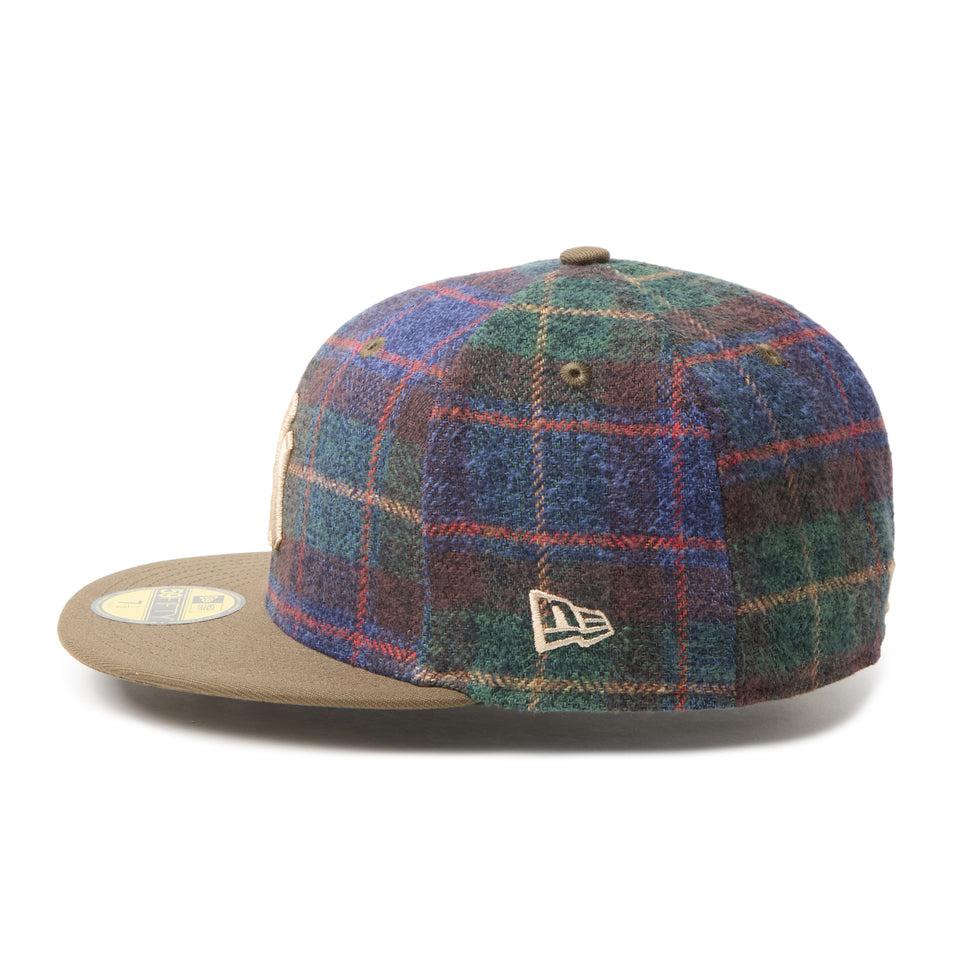 59FIFTY MLB Plaid ニューヨーク・ヤンキース グリーン/モス | NEW ERA ニューエラ公式オンラインストア