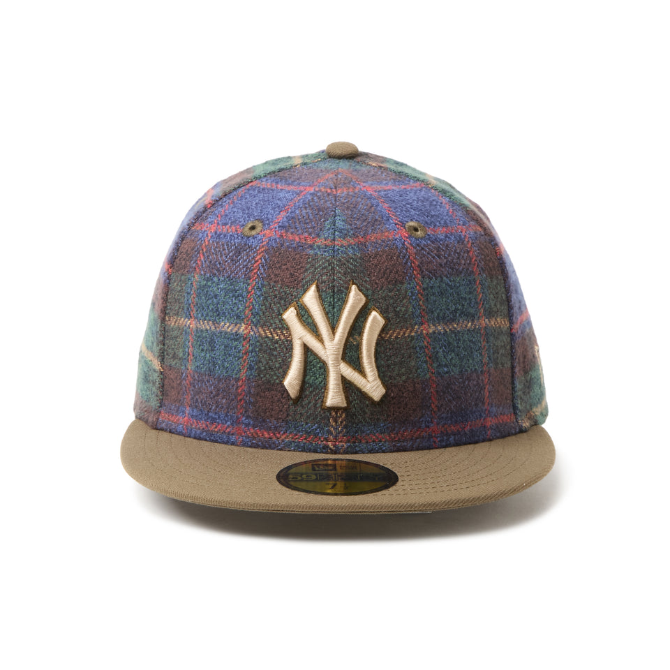59FIFTY MLB Plaid ニューヨーク・ヤンキース グリーン/モス | NEW ERA ニューエラ公式オンラインストア
