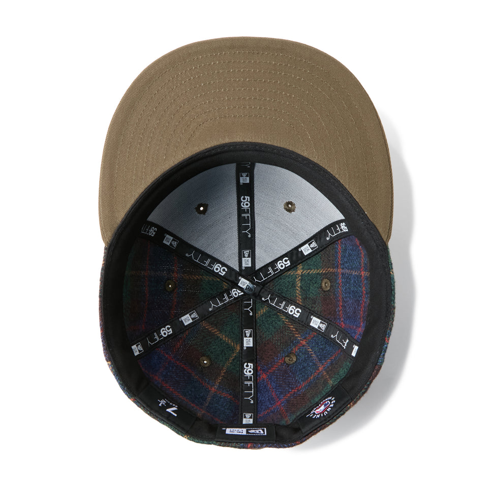 59FIFTY MLB Plaid ニューヨーク・ヤンキース グリーン/モス | NEW ERA ニューエラ公式オンラインストア