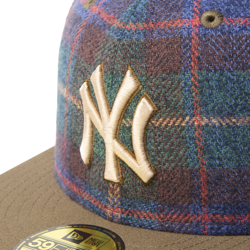 59FIFTY MLB Plaid ニューヨーク・ヤンキース グリーン/モス | NEW ERA ニューエラ公式オンラインストア