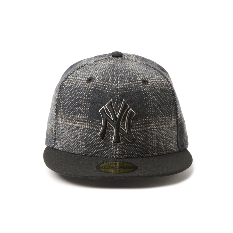 59FIFTY MLB Plaid ニューヨーク・ヤンキース ブラック/ブラック | NEW ERA ニューエラ公式オンラインストア