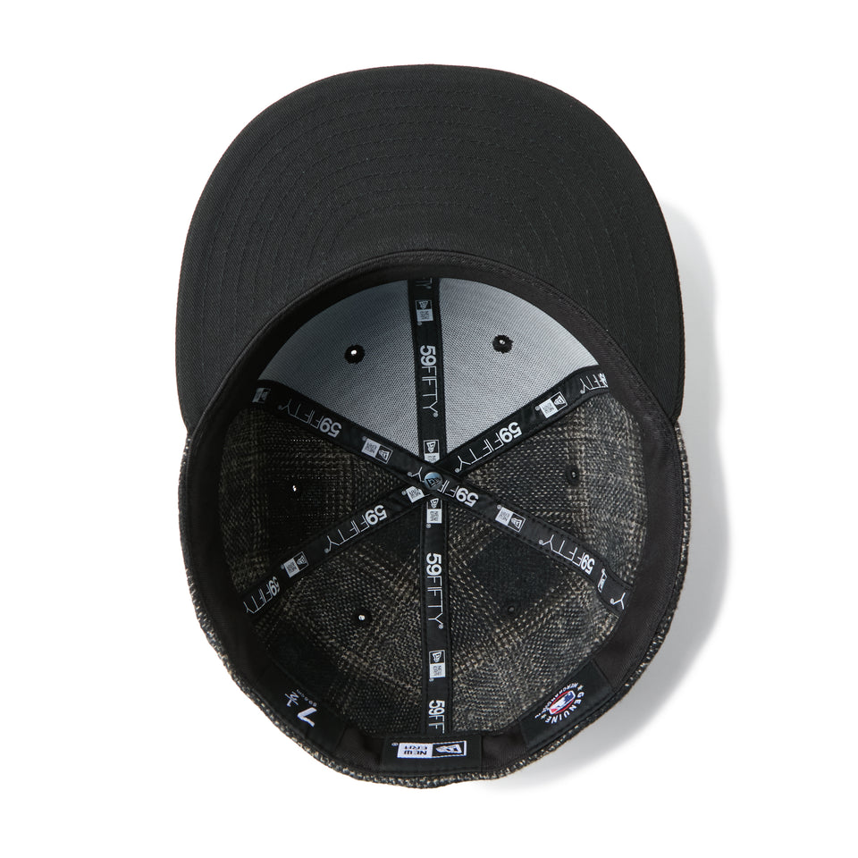 59FIFTY MLB Plaid ニューヨーク・ヤンキース ブラック/ブラック | NEW ERA ニューエラ公式オンラインストア