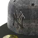 59FIFTY MLB Plaid ニューヨーク・ヤンキース ブラック/ブラック | NEW ERA ニューエラ公式オンラインストア