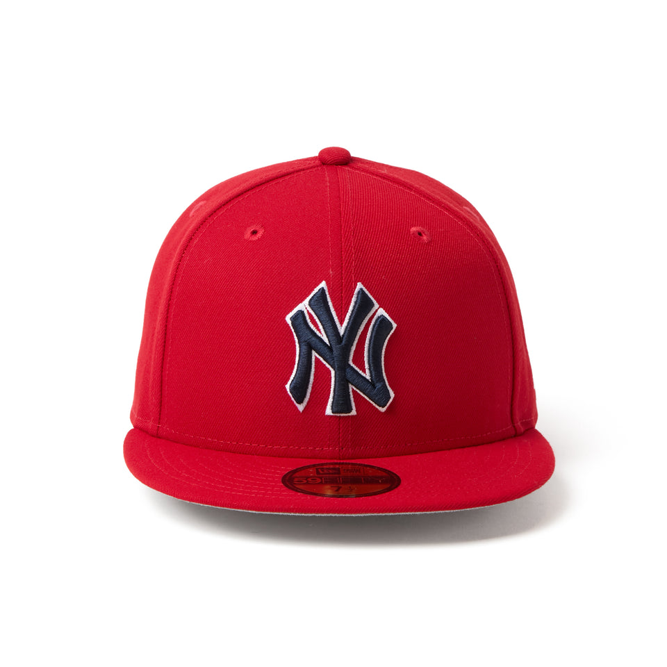 59FIFTY MLB Scarlet ニューヨーク・ヤンキース  | NEW ERA ニューエラ公式オンラインストア