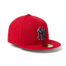 59FIFTY MLB Scarlet ニューヨーク・ヤンキース  | NEW ERA ニューエラ公式オンラインストア