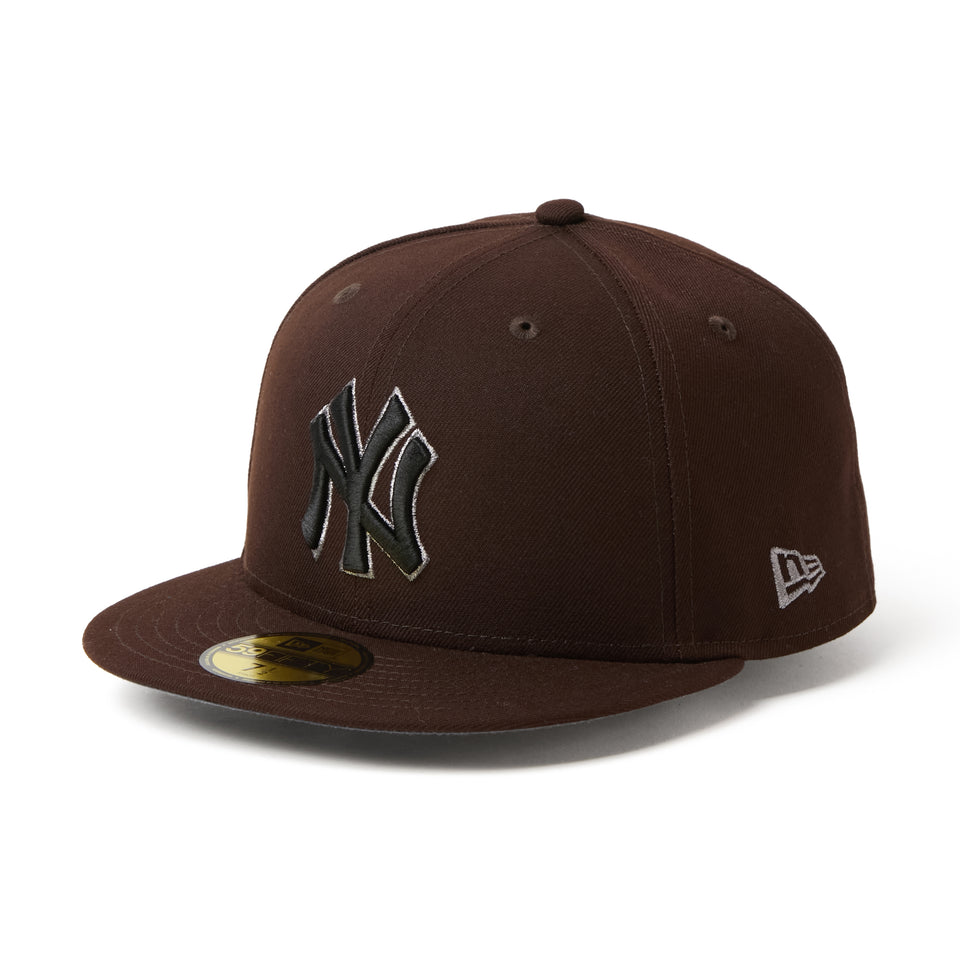 59FIFTY MLB Metallic Pewter ニューヨーク・ヤンキース バーントウッド | NEW ERA ニューエラ公式オンラインストア