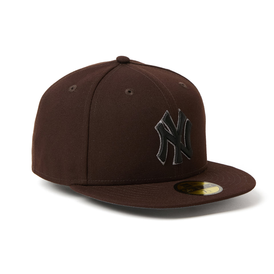 59FIFTY MLB Metallic Pewter ニューヨーク・ヤンキース バーントウッド | NEW ERA ニューエラ公式オンラインストア