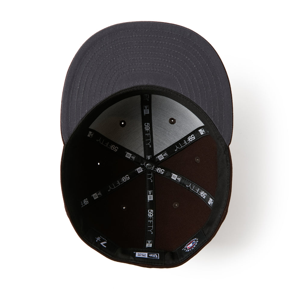 59FIFTY MLB Metallic Pewter ニューヨーク・ヤンキース バーントウッド | NEW ERA ニューエラ公式オンラインストア