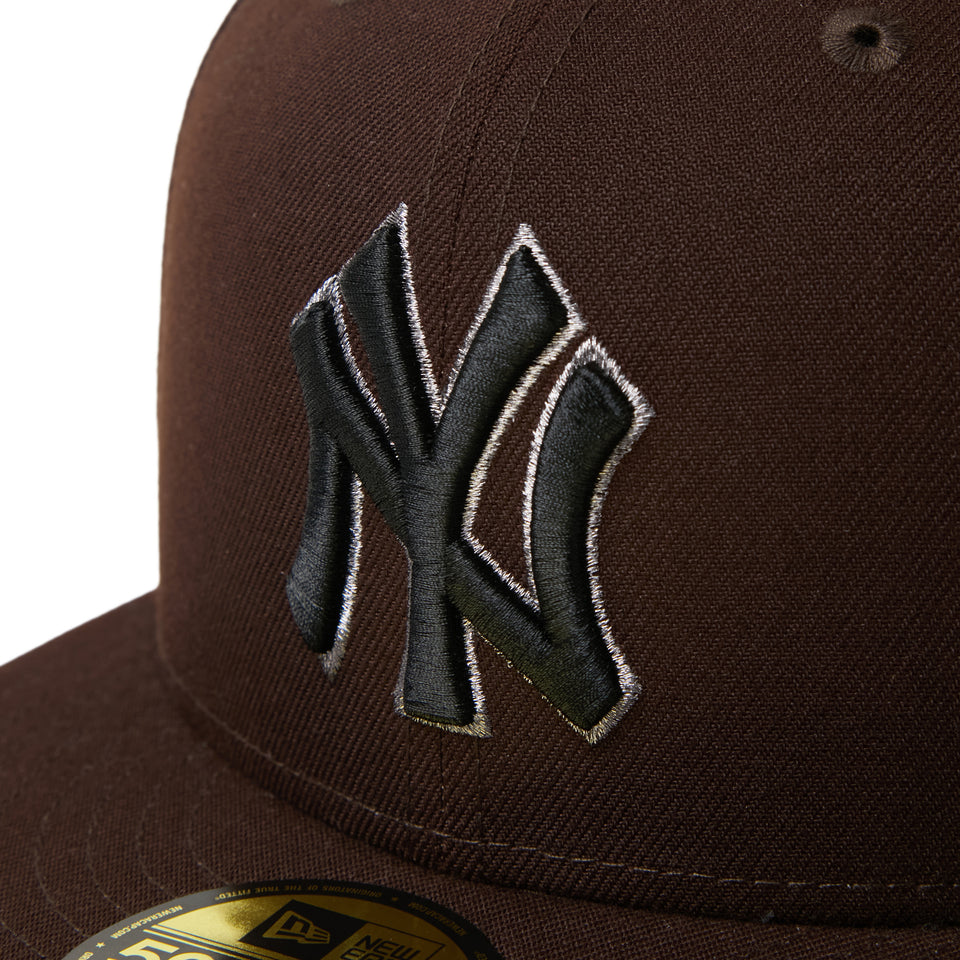 59FIFTY MLB Metallic Pewter ニューヨーク・ヤンキース バーントウッド | NEW ERA ニューエラ公式オンラインストア