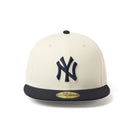 59FIFTY MLB 2-Tone ニューヨーク・ヤンキース クロームホワイト/ネイビー | NEW ERA ニューエラ公式オンラインストア