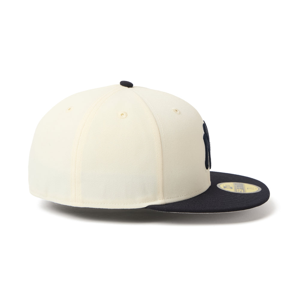 59FIFTY MLB 2-Tone ニューヨーク・ヤンキース クロームホワイト/ネイビー | NEW ERA ニューエラ公式オンラインストア
