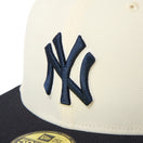 59FIFTY MLB 2-Tone ニューヨーク・ヤンキース クロームホワイト/ネイビー | NEW ERA ニューエラ公式オンラインストア