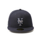 59FIFTY MLB Metallic Pewter ニューヨーク・メッツ ネイビー | NEW ERA ニューエラ公式オンラインストア