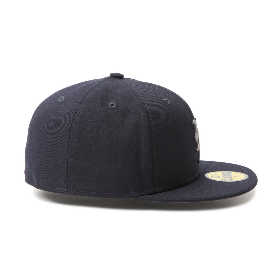 59FIFTY MLB Metallic Pewter ニューヨーク・メッツ ネイビー | NEW ERA ニューエラ公式オンラインストア