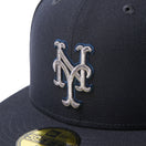 59FIFTY MLB Metallic Pewter ニューヨーク・メッツ ネイビー | NEW ERA ニューエラ公式オンラインストア