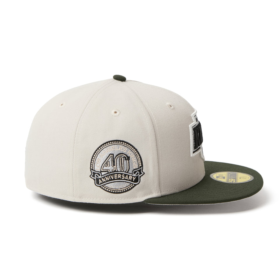 59FIFTY NHL ロサンゼルス・キングズ ストーン/ダークシーウィード | NEW ERA ニューエラ公式オンラインストア