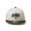 59FIFTY NHL ロサンゼルス・キングズ ストーン/ダークシーウィード | NEW ERA ニューエラ公式オンラインストア