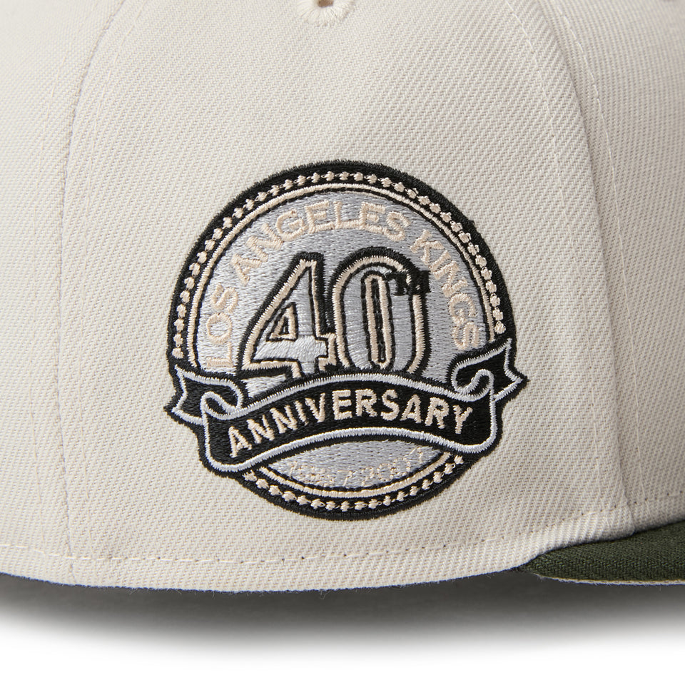 59FIFTY NHL ロサンゼルス・キングズ ストーン/ダークシーウィード | NEW ERA ニューエラ公式オンラインストア