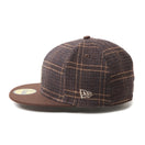 59FIFTY MLB Plaid ロサンゼルス・ドジャース ブラウン/ブラウン | NEW ERA ニューエラ公式オンラインストア