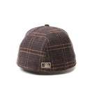 59FIFTY MLB Plaid ロサンゼルス・ドジャース ブラウン/ブラウン | NEW ERA ニューエラ公式オンラインストア