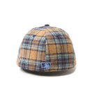 59FIFTY MLB Plaid ロサンゼルス・ドジャース ベージュ/ネイビー | NEW ERA ニューエラ公式オンラインストア