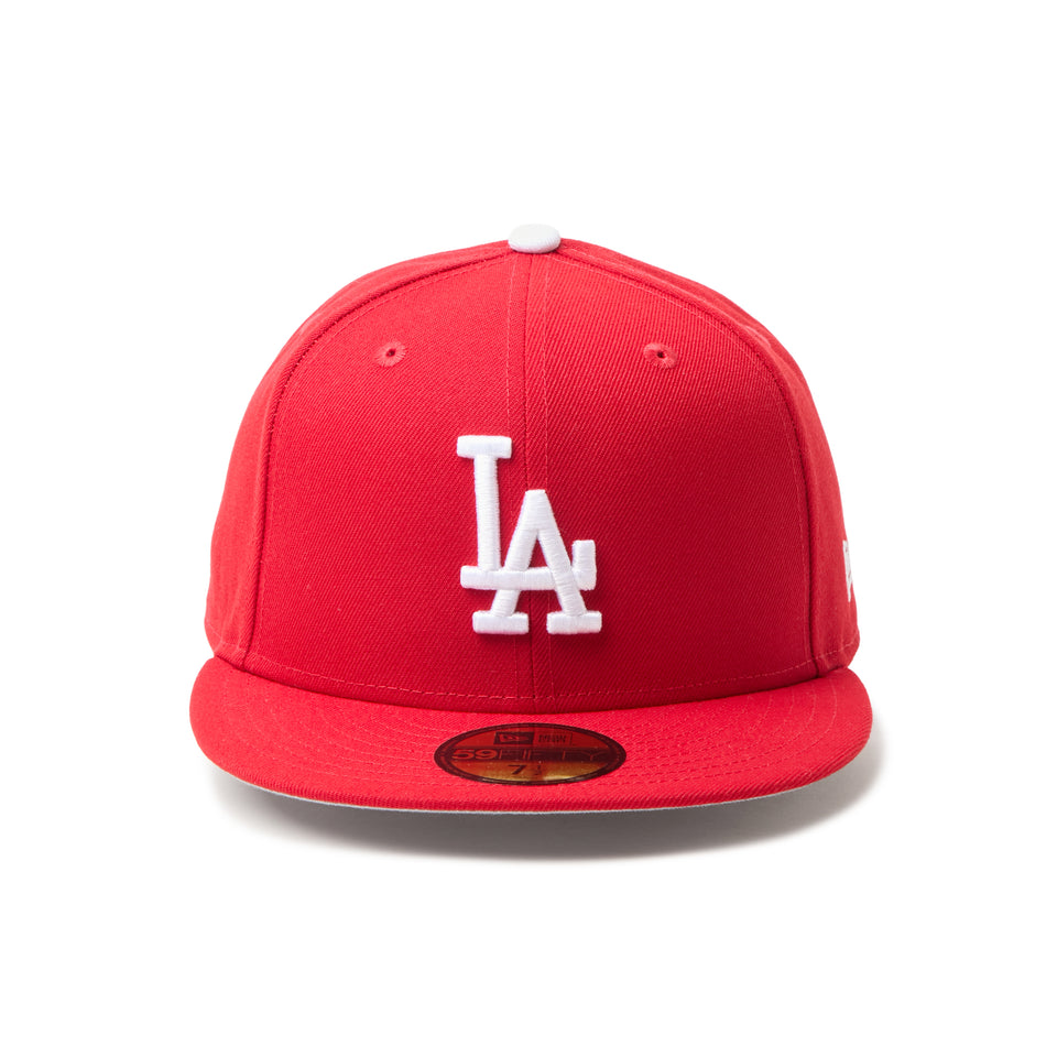 59FIFTY MLB Scarlet ロサンゼルス・ドジャース スカーレット | NEW ERA ニューエラ公式オンラインストア