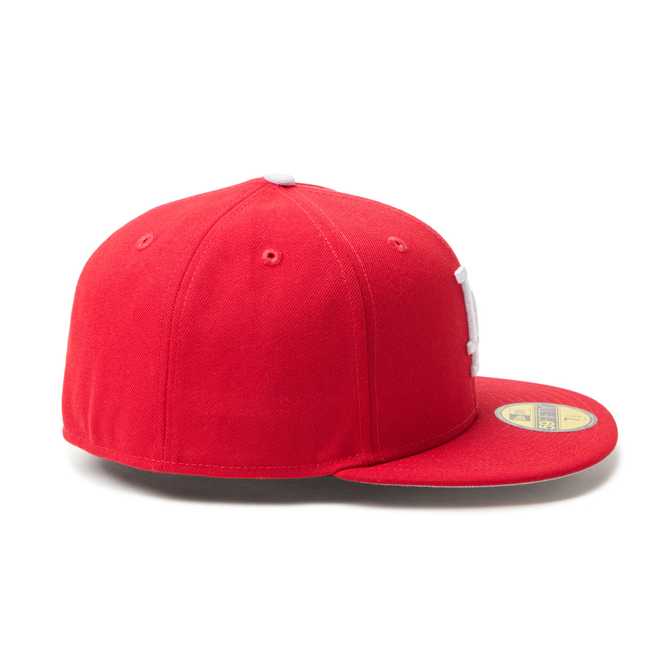 59FIFTY MLB Scarlet ロサンゼルス・ドジャース スカーレット | NEW ERA ニューエラ公式オンラインストア