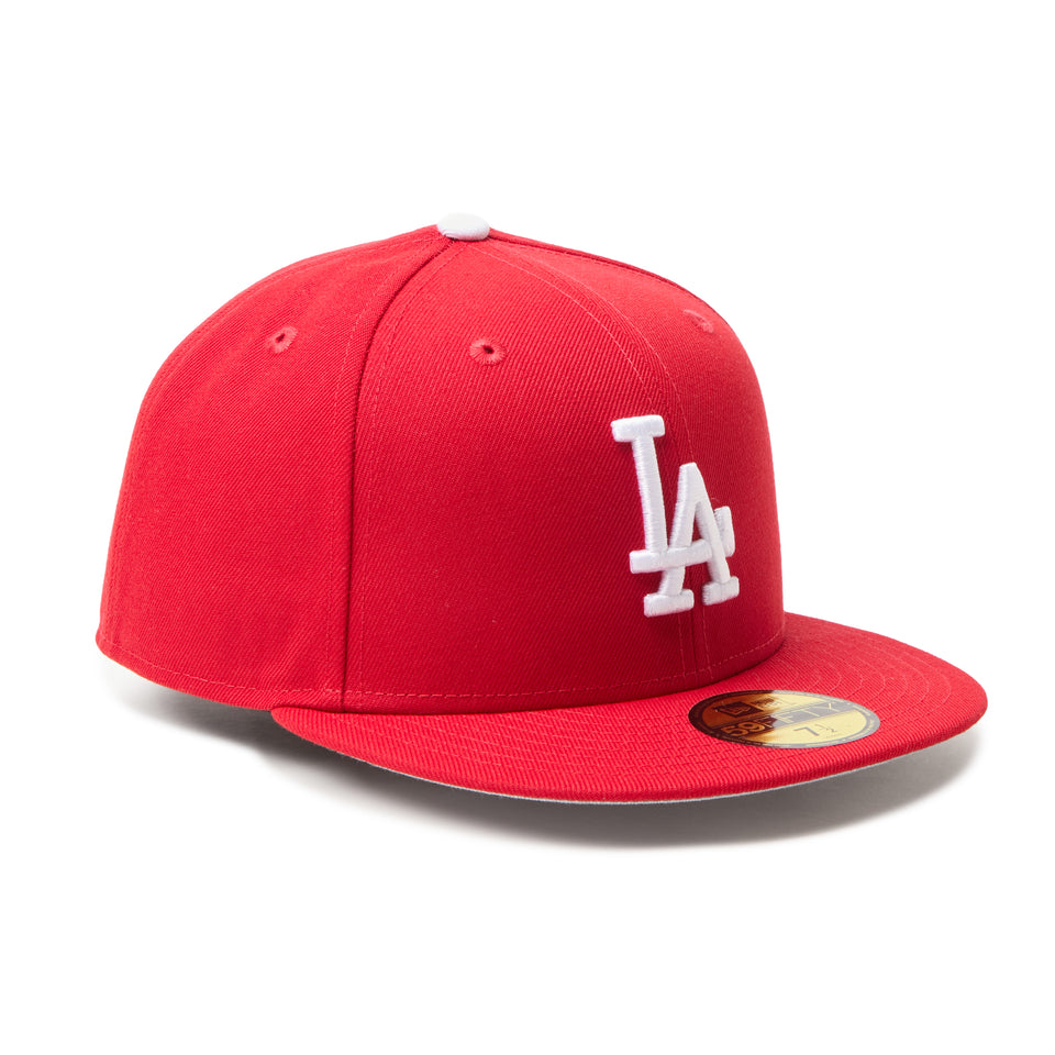 59FIFTY MLB Scarlet ロサンゼルス・ドジャース スカーレット | NEW ERA ニューエラ公式オンラインストア